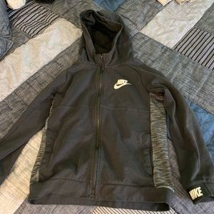 3 athletic Nike sweater and 1 Abercrombie hoodie